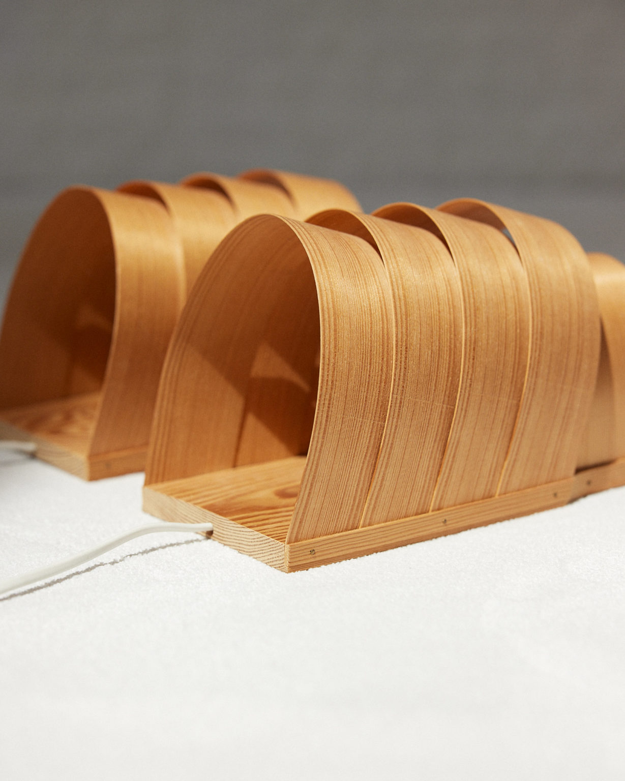 Pine Wall Lamps by Hans Agne Jakobson