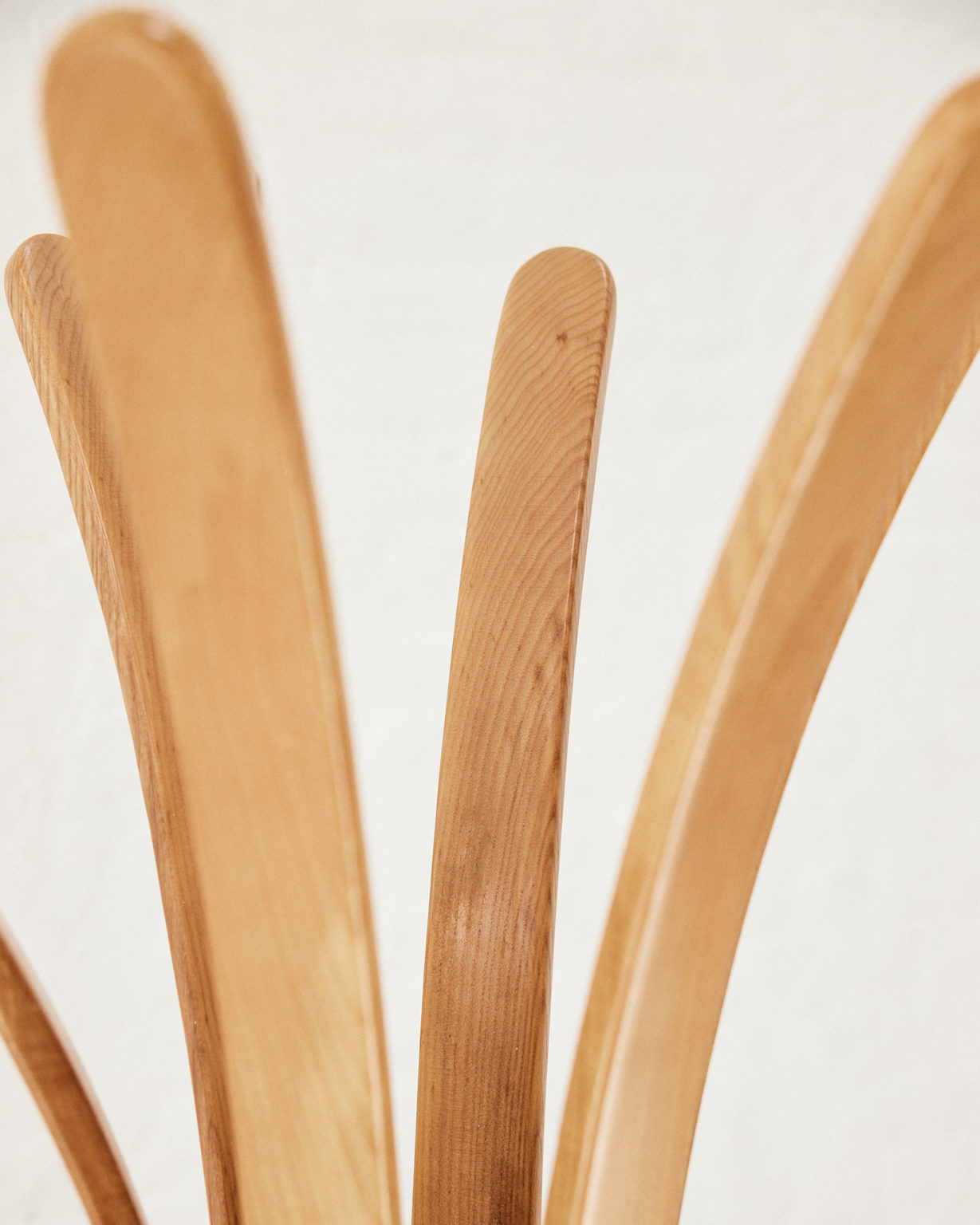 Wood Coatrack Italy - 1970's