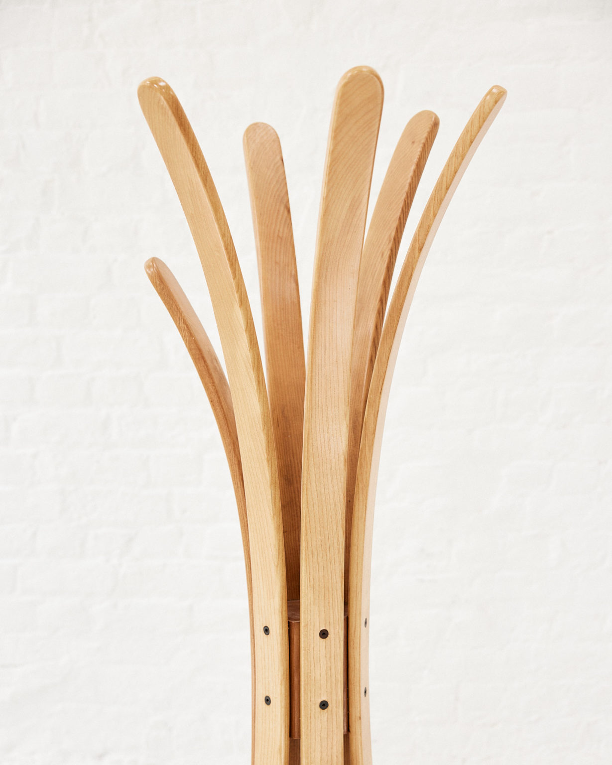Wood Coatrack Italy - 1970's