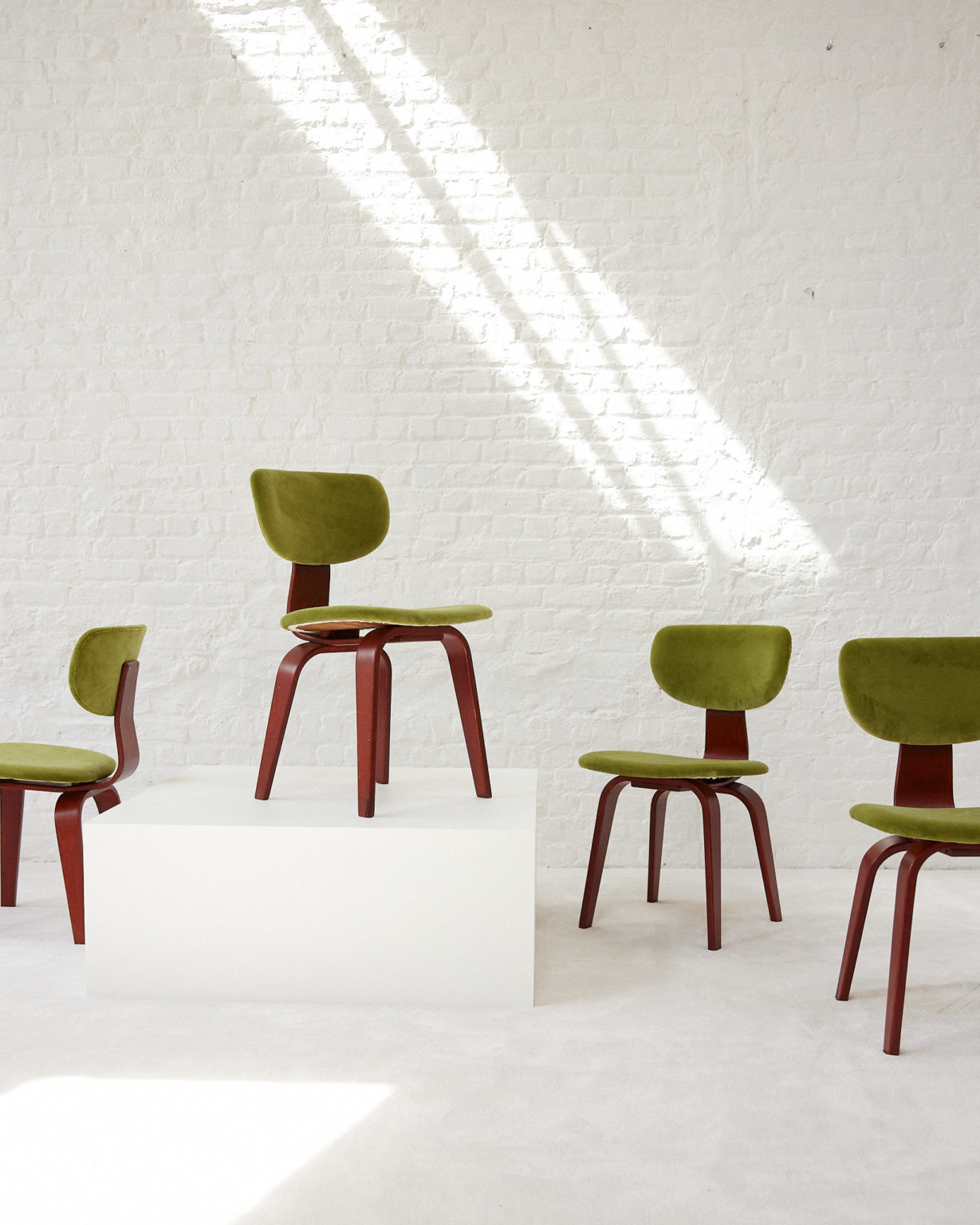 Set of 4 "SB 02" dining chairs by Cees Braakman