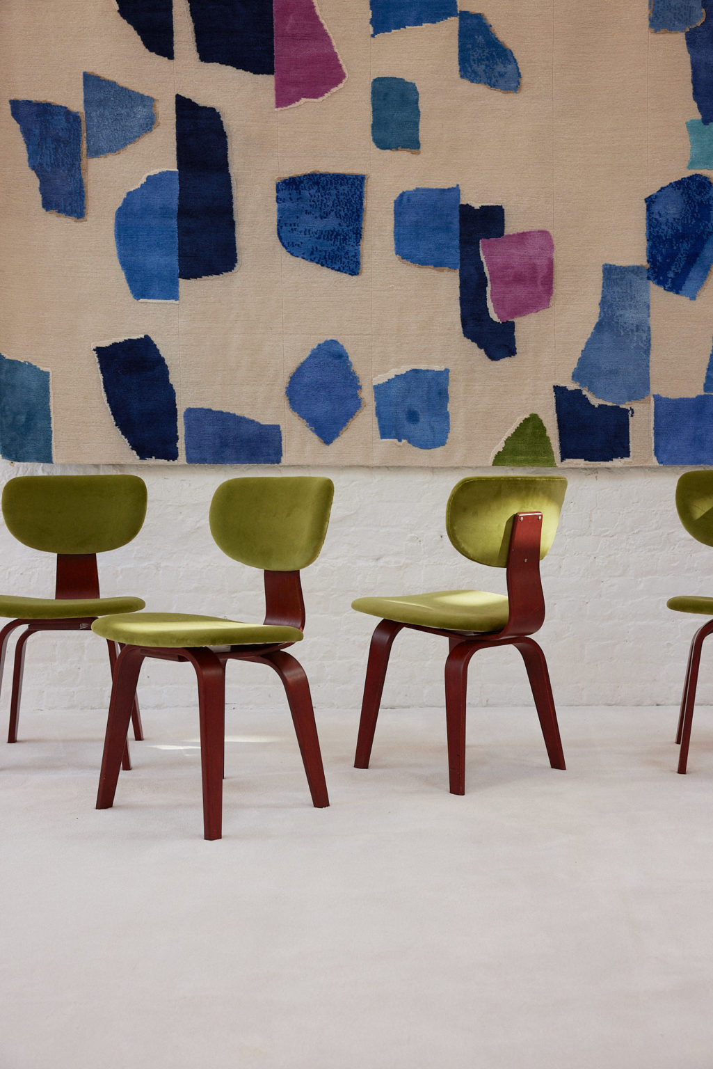 Set of 4 "SB 02" dining chairs by Cees Braakman