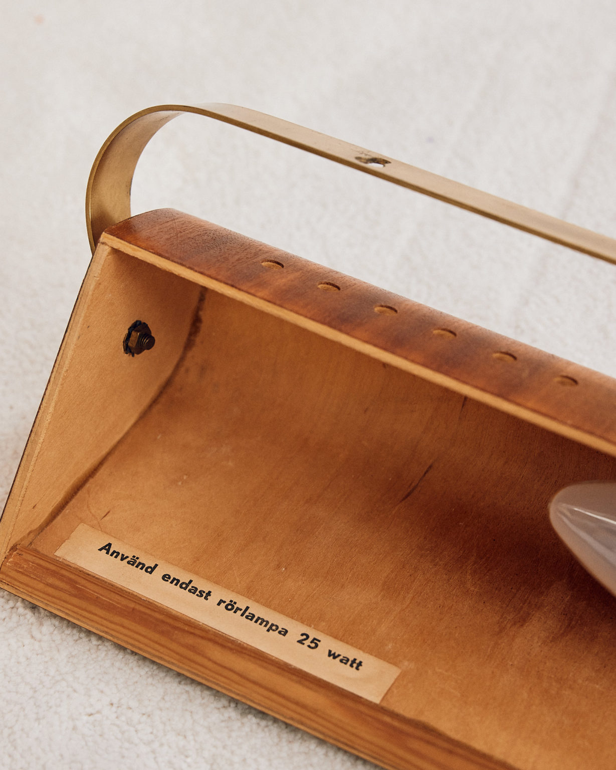 Vintage Plywood lamp