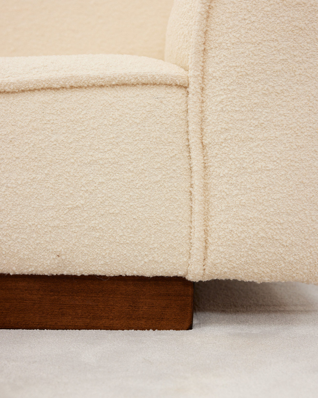 Two seater couch in style of Michel Mortier